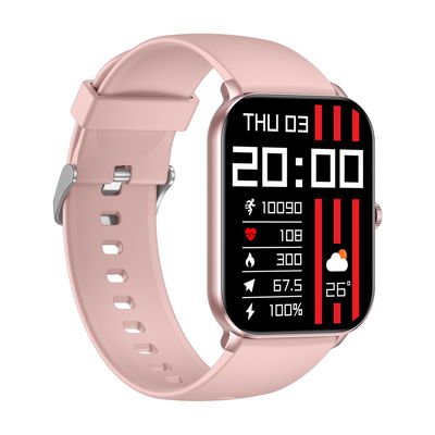 KW105PRO-M Bentuk persegi Smart Watch Bluetooth Panggilan Smart Watch Display Amoled