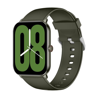 Beli KW105PROM Harga terjangkau Jam tangan pintar Bentuk persegi Smartwatch esensial IP68 tahan air pembuatan online
