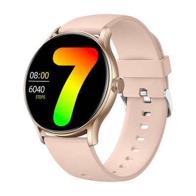 Beli KW222C-PRO Wanita Smartwatch Bergaya Waterproof IP68 Smartwatch Bentuk Lingkaran pembuatan online