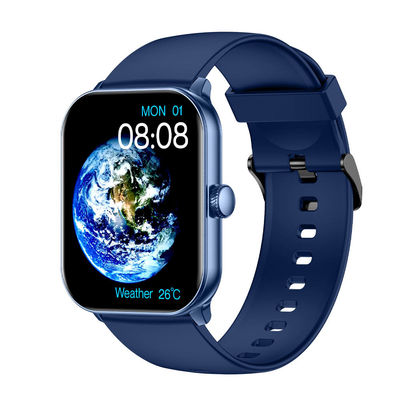 Beli KW261 IP68 Waterproof Square Shape Smart Watch Dengan AMOLED Display Dan Panggilan pembuatan online
