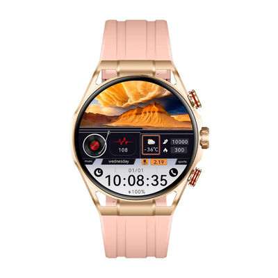 Beli 1.43 Inci Super AMOLED Smartwatch Bentuk Bulat Smartwatch Dengan Panggilan pembuatan online