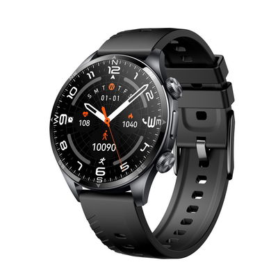 Beli KW332 Bentuk Bulat Jam Tangan Cerdas 1.6 Inch Screen Jam Tangan Cerdas Keamanan pembuatan online