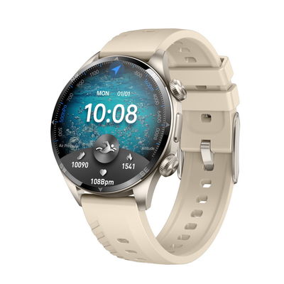 Beli KW332 1.6 Inch 5ATM Waterproof Smart Watch Dengan 6 GPS Satelit 170+ Mode Olahraga pembuatan online