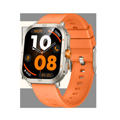 Beli KW285 Square Shape Smart Watch Buat dan terima panggilan dengan fungsi Bluetooth dan pemantauan denyut jantung dinamis pembuatan online