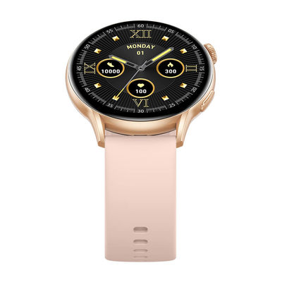 KW252A Premium Classic Design AMOLED Smartwatch dengan 60Hz FPS, Pemantauan Tidur, dan Penyimpanan Musik Lokal