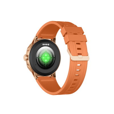 KW258 Bentuk Bulat Premium Smartwatch Olahraga Dengan Umur Baterai Panjang