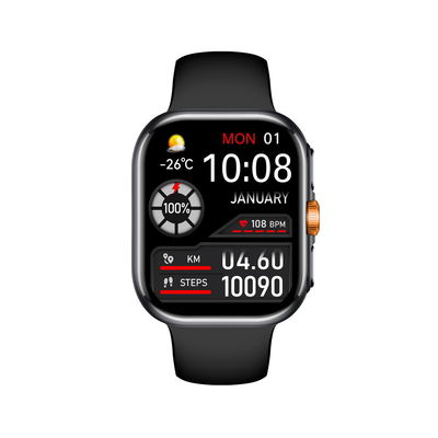 KW283A 2.01 Inch Super Retina AMOLED Smart Watch Sport Sehat