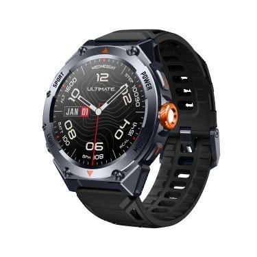 KW360 AMOLED GPS & AI Smartwatch dengan Real-Time Activity & Sleep Trackers AI Q&A 5ATM Waterproof