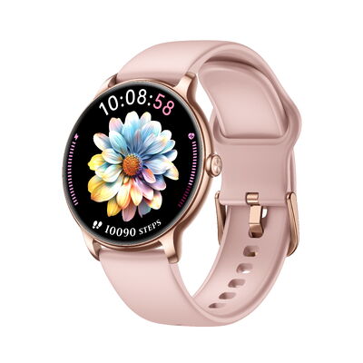 KW326 Ultra-Thin Ladies Smartwatch dengan AMOLED Display Bluetooth Calling